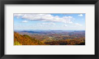 Framed Clouds over a landscape, North Carolina, USA