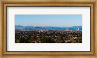 Framed Buildings in a city, Oakland, San Francisco Bay, California