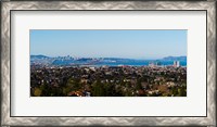 Framed Buildings in a city, Oakland, San Francisco Bay, California