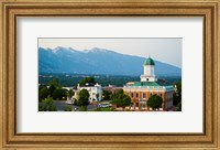 Framed Salt Lake City Council Hall, Capitol Hill, Salt Lake City, Utah, USA