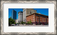 Framed Buildings in a downtown district, Salt Lake City, Utah