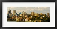 Framed Buildings at the waterfront, Sydney Harbor, Sydney, New South Wales, Australia