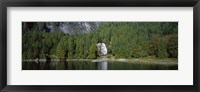 Framed Chatterbox Falls at Princess Louisa Inlet, British Columbia, Canada (horizontal)