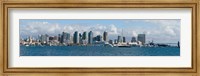 Framed View of San Diego from the Waterfront