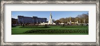 Framed Queen Victoria Memorial at Buckingham Palace, London, England