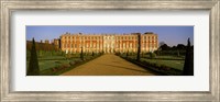 Framed Facade of the palace, Hampton Court, Richmond-Upon-Thames, London, England