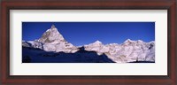 Framed Mt Matterhorn from Riffelberg, Zermatt, Valais Canton, Switzerland