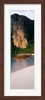 Framed Longtail boat in Ton Sai Bay, Phi Phi Don, Thailand