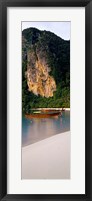 Framed Longtail boat in Ton Sai Bay, Phi Phi Don, Thailand