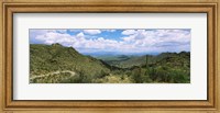 Framed Tucson Mountain Park, Arizona