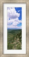Framed Clouds over a landscape, Tucson Mountain Park, Tucson, Arizona, USA