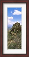 Framed Tucson Mountain Park facing East, Tucson, Arizona, USA