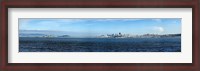 Framed View of Alcatraz Island and San Francisco, California, USA