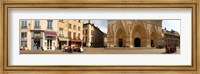Framed Facade of a cathedral, St. Jean Cathedral, Lyon, Rhone, Rhone-Alpes, France