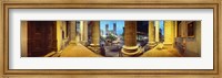 Framed 360 degree view of the Notre Dame De Montreal, Montreal, Quebec, Canada