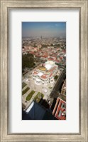 Framed High angle view of Palacio de Bellas Artes, Mexico City, Mexico