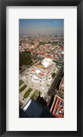 Framed High angle view of Palacio de Bellas Artes, Mexico City, Mexico