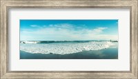 Framed View of the Atlantic Ocean at Fort Tilden beach, Queens, New York City, New York State, USA