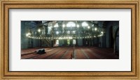 Framed Interiors of a mosque, Rustem Pasha mosque, Istanbul, Turkey