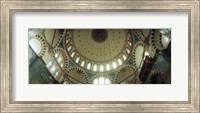 Framed Ceiling of Rustem Pasha mosque, Istanbul, Turkey
