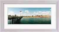 Framed People on the beach, Coney Island, Brooklyn, Manhattan, New York City, New York State, USA