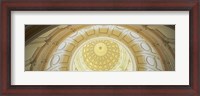 Framed Ceiling of the dome of the Texas State Capitol building, Austin, Texas