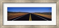 Framed Highway passing through a landscape, New Mexico