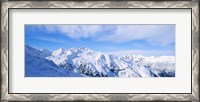 Framed Snow covered Alps, Schonjoch, Tirol, Austria