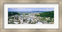 Framed Buildings in a city, view from Hohensalzburg Castle, Salzburg, Austria