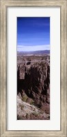 Framed Royal Gorge Suspension Bridge, Colorado, USA (vertical)