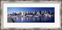 Framed Marina View, Vancouver, British Columbia, Canada 2013