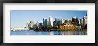 Framed City at the waterfront, Vancouver, British Columbia, Canada 2013