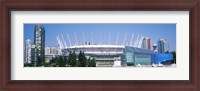 Framed Stadium at the waterfront, BC Place Stadium, Vancouver, British Columbia, Canada