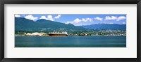 Framed Shipyard at Vancouver, British Columbia, Canada