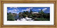 Framed Imax Theater with Spokane Falls, Spokane, Washington State, USA