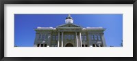 Framed Low angle view of Missoula County Courthouse, Missoula, Montana, USA