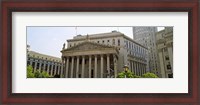 Framed Facade of a government building, US Federal Court, New York City, New York State, USA