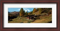 Framed Valais Canton, Switzerland