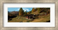 Framed Valais Canton, Switzerland