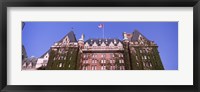 Framed Low angle view of the Empress Hotel, Victoria, Vancouver Island, British Columbia, Canada