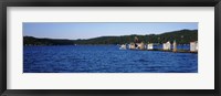 Framed Jetty at Lake Coeur d'Alene, Idaho, USA