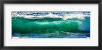 Framed Wave splashing on the beach, Todos Santos, Baja California Sur, Mexico