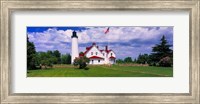 Framed Clouds over the Point Iroquois Lighthouse, Michigan, USA