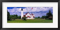 Framed Clouds over the Point Iroquois Lighthouse, Michigan, USA