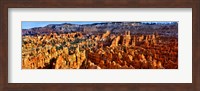 Framed Hoodoo rock formations in Bryce Canyon National Park, Utah, USA