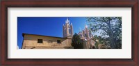 Framed Low angle view of a church, San Felipe de Neri Church, Old Town, Albuquerque, New Mexico, USA