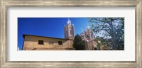 Framed Low angle view of a church, San Felipe de Neri Church, Old Town, Albuquerque, New Mexico, USA