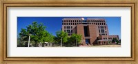 Framed Facade of a government building, Pete V.Domenici United States Courthouse, Albuquerque, New Mexico, USA