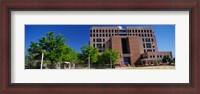 Framed Facade of a government building, Pete V.Domenici United States Courthouse, Albuquerque, New Mexico, USA