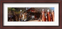 Framed Old Frontier Gas Station, Embudo, New Mexico